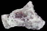 Purple Fluorite on Quartz Epimorphs - Arizona #103543-1